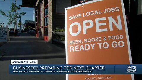 Businesses seek guidance from Governor's office, make suggestions about re-opening economy