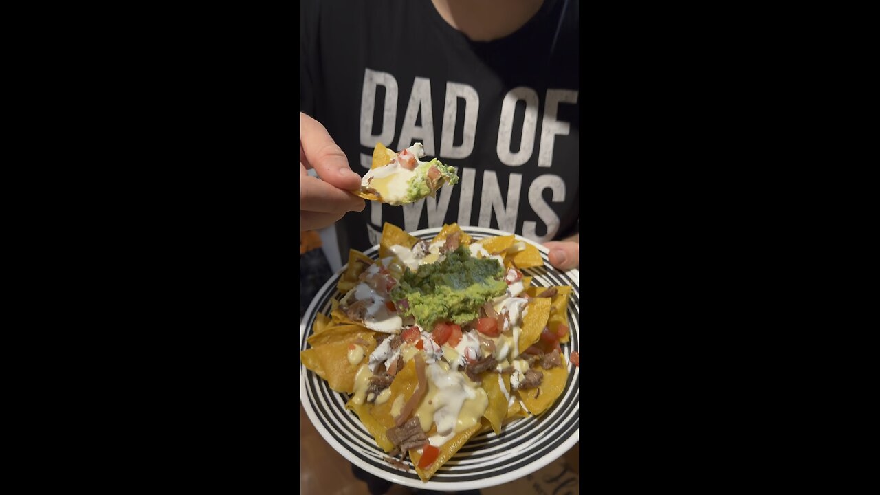 Fully Loaded Brisket Nachos Using Beef Tallow Chips