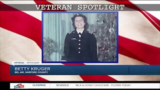 Veteran Spotlight: Betty Kruger of Bel Air