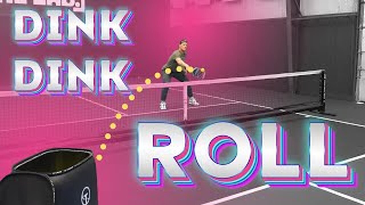 Titan Ball Machine: Dink, Dink, Roll DRILL, Cincola Pickleball QR Code