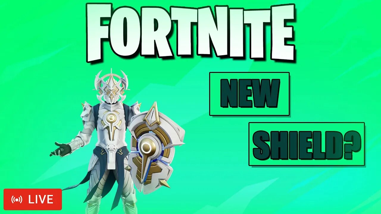 🔴LIVE - FORTNITE | NEW AGELESS SHIELD!?!