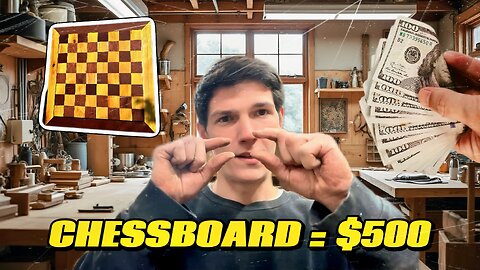 HowTo - I Made & Sold a ChessBoard For $500+!