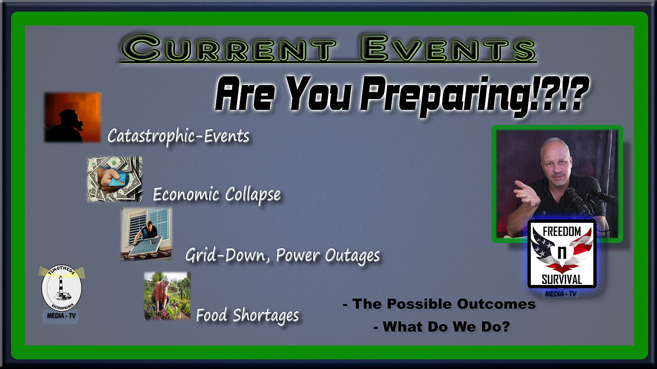 Are You Preparing? What Can You Do To Prepare?