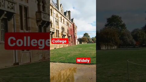 College oxford...