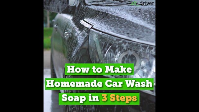 How to Make Homemade Car Wash Soap in 3 Steps