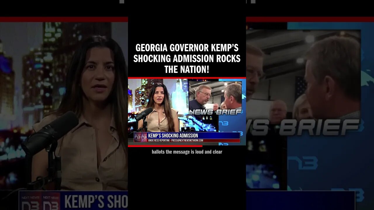 Georgia Governor Kemp’s Shocking Admission Rocks the Nation!