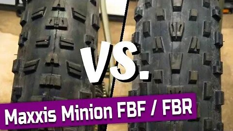 27.5" Fatbike Tires - Maxxis Minion FBF & FBR 27.5x3.80" Feature Review and Weight