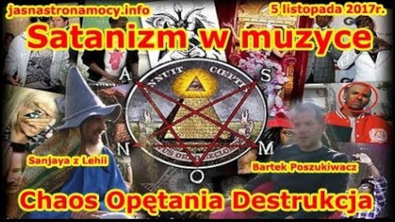 Satanizm w muzyce! NWO Chaos Opętania Destrukcja!