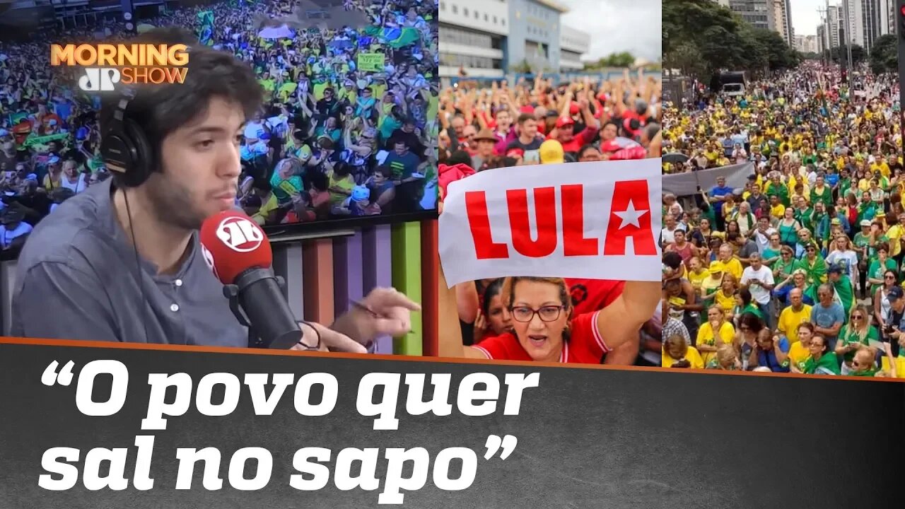 Caio Coppolla sobre Lula Livre e Gilmar Mendes: “O povo quer sal no sapo”