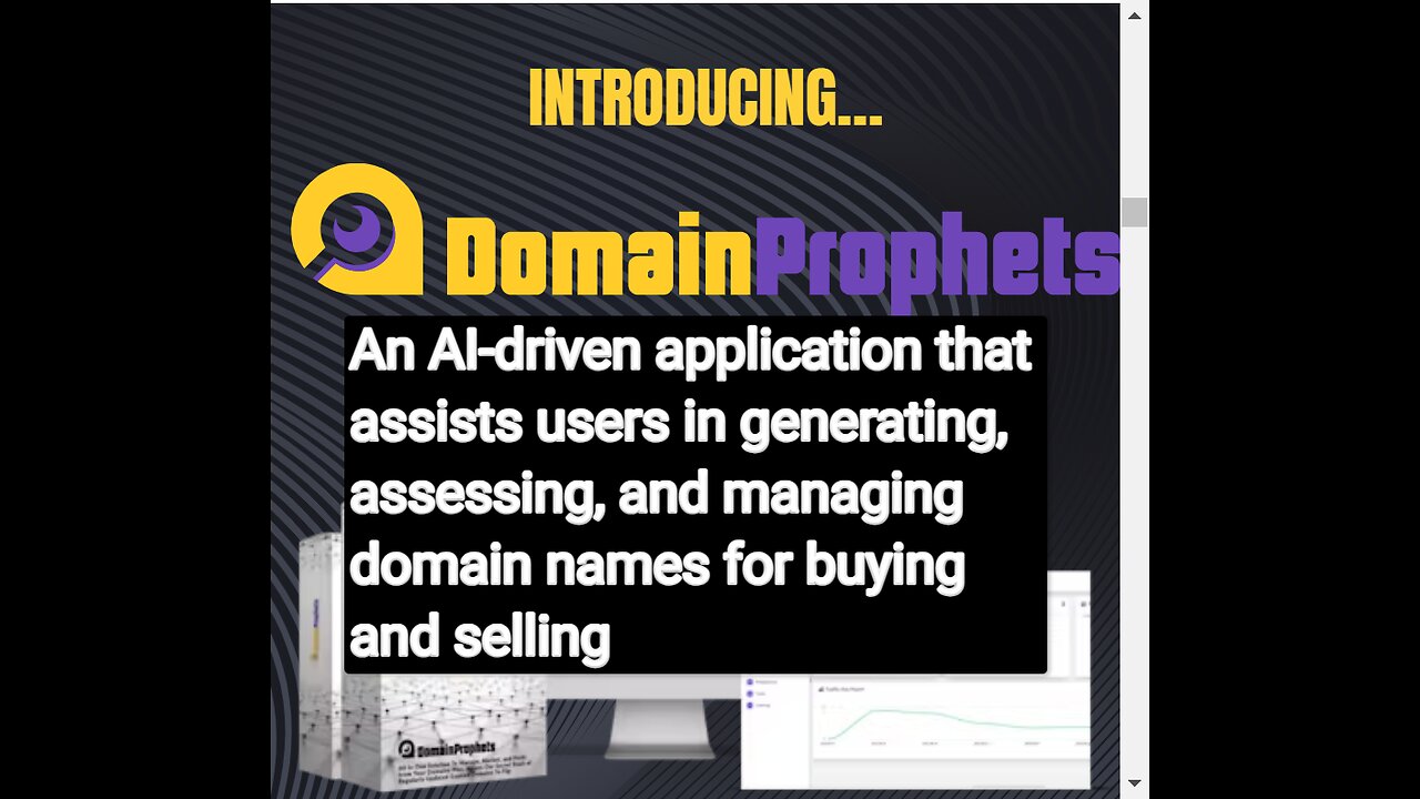 domainprophets demo: AI tool to create, analyze, & manage domain names for buying & reselling