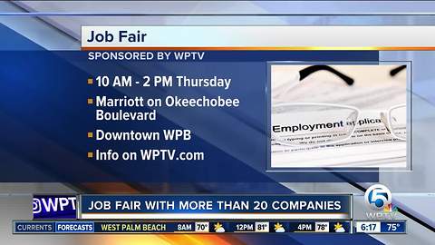 Job fair Thursday at West Palm Beach Marriott
