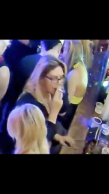 Candid Smoking Sexy Woman 235