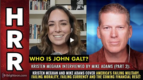 PART 2-Kristen Meghan and Mike Adams cover USA FAILING military, failing morality..SGANON, CLIF HIGH