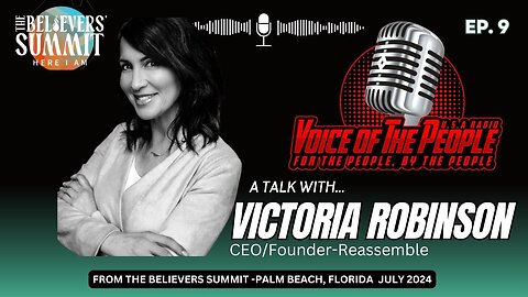 Victoria Robinson on abortion & turning tragedy into triumph- w/VOPUSA RADIO @ The Believers Summit