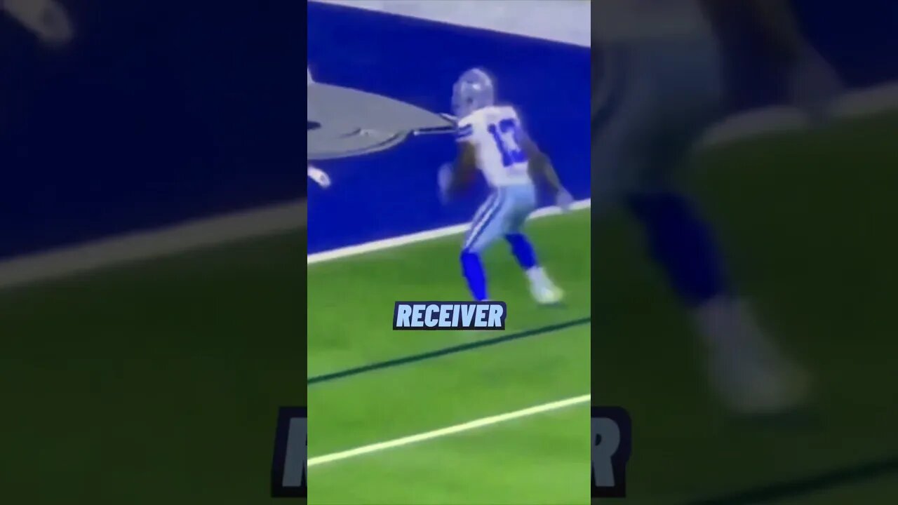 Cowboys Michael Gallup Fade Ball...