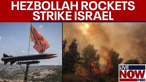 BREAKING: Hezbollah fires 40 rocket barrage at Israel from Lebanon | LiveNOW from FOX