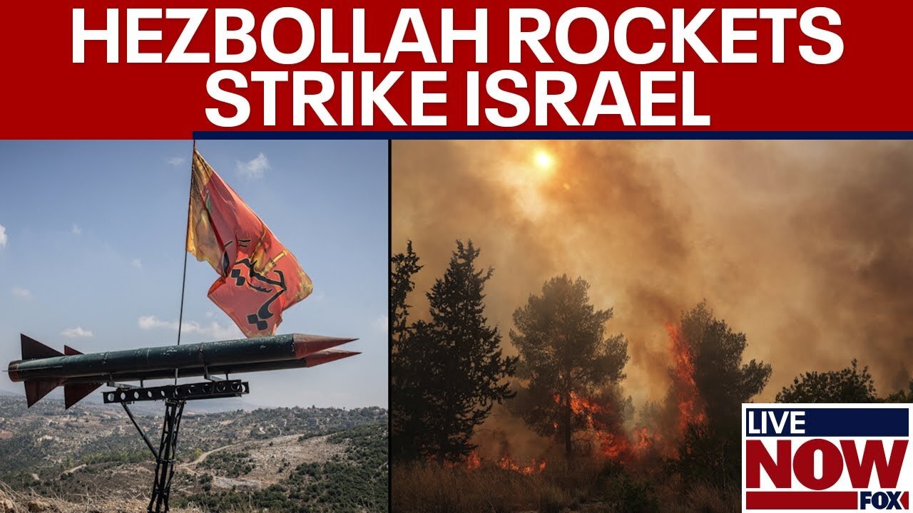 BREAKING: Hezbollah fires 40 rocket barrage at Israel from Lebanon | LiveNOW from FOX