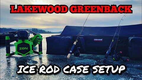 Lakewood Greenback Ice Fishing Case - (How I Set It Up For Ice Fishing)