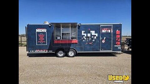 2021 - 8' x 24' Pizza Concession Trailer | Mobile Pizza Unit for Sale in Texas