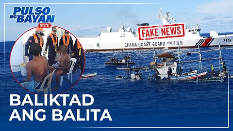 FAKE NEWS! Tumulong ang Chinese Coast Guard sa mga nasugatang Pilipinong mangingisda —Atty. Lambino