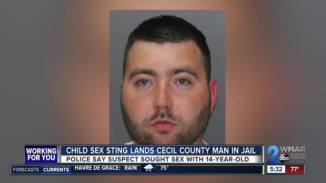 Undercover account leads to arrest of Cecil Co. man for sexual solicitation of 14-year-old