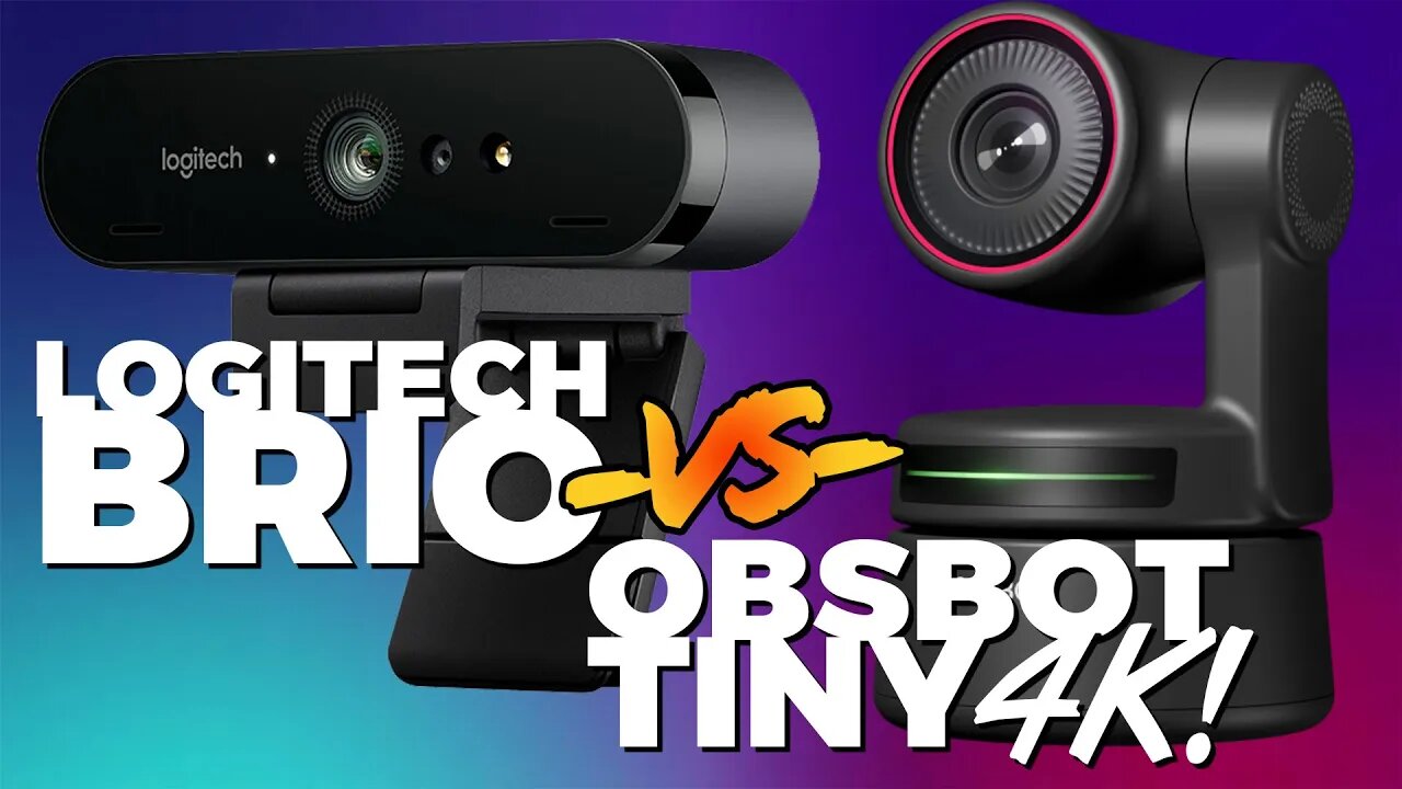 Logitech Brio Vs Obsbot Tiny 4k