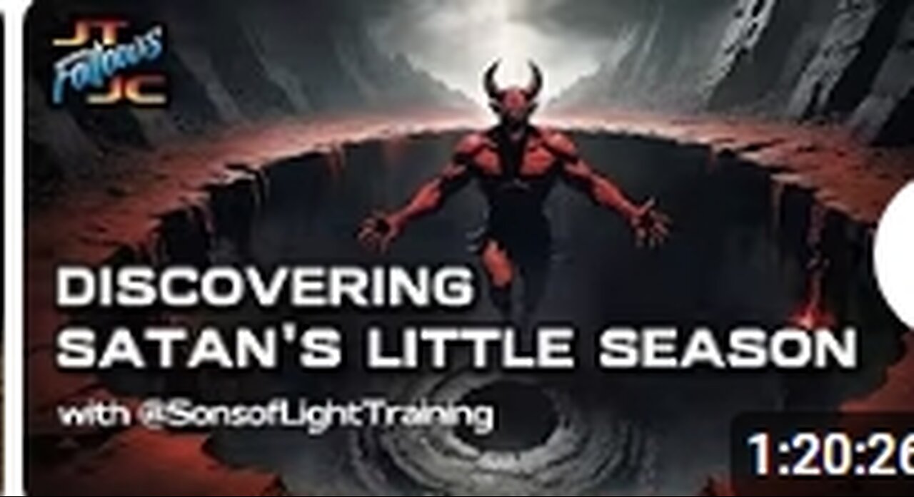 Discovering Satan's Little Season with @SonsofLightTraining