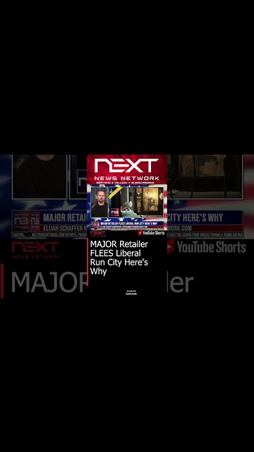 MAJOR Retailer FLEES Liberal Run City Here's Why #shorts