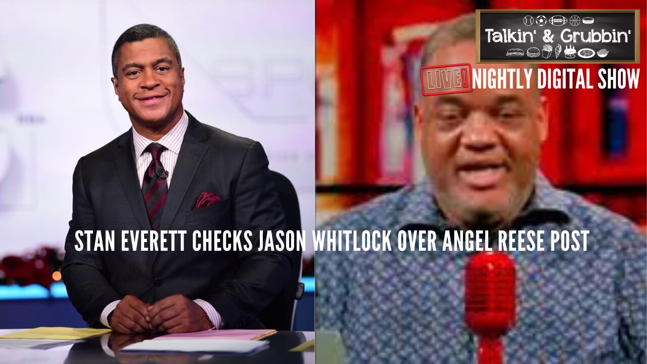 Stan Everett Calls Out Jason Whitlock Over Angel Reese Tweet #wnba #angelreese