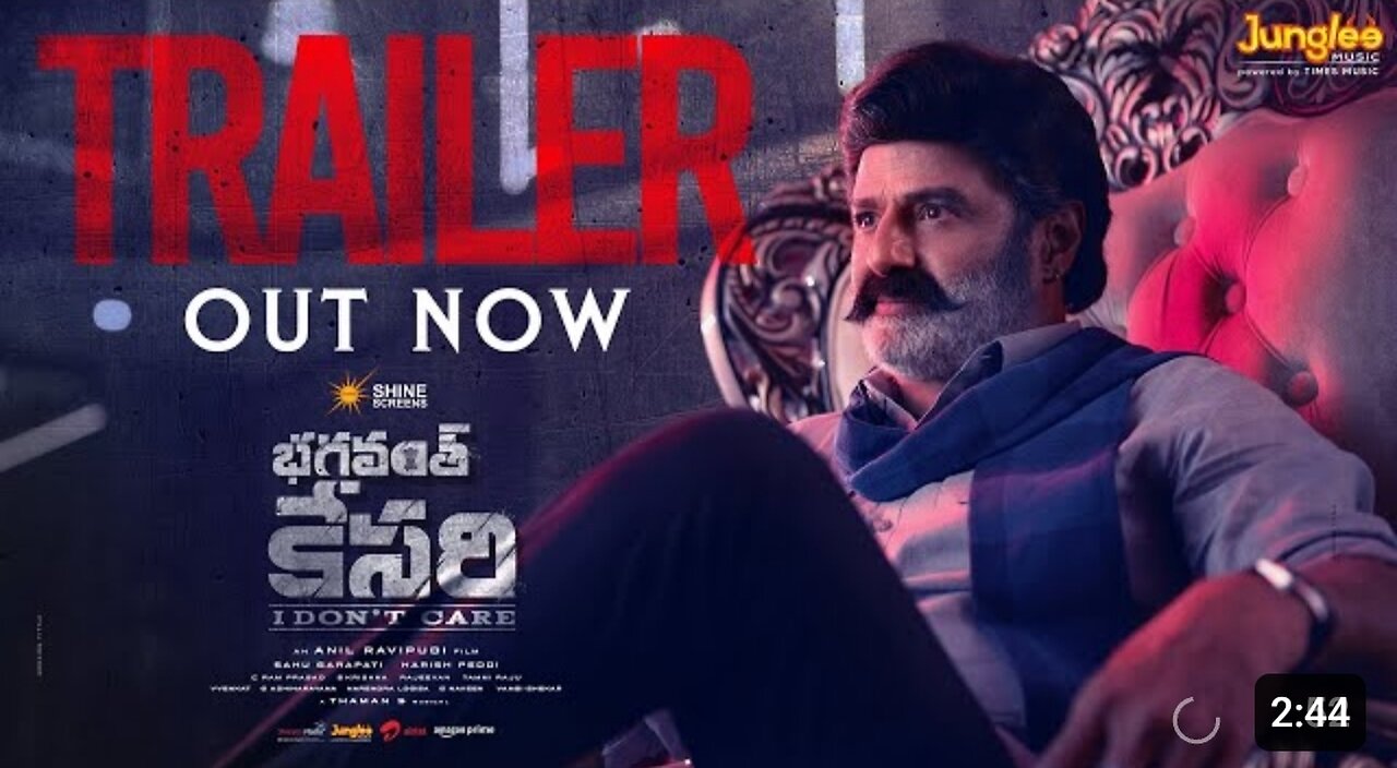 Bhagavanth kesari - Trailer #Nandhamuri Balakrishna