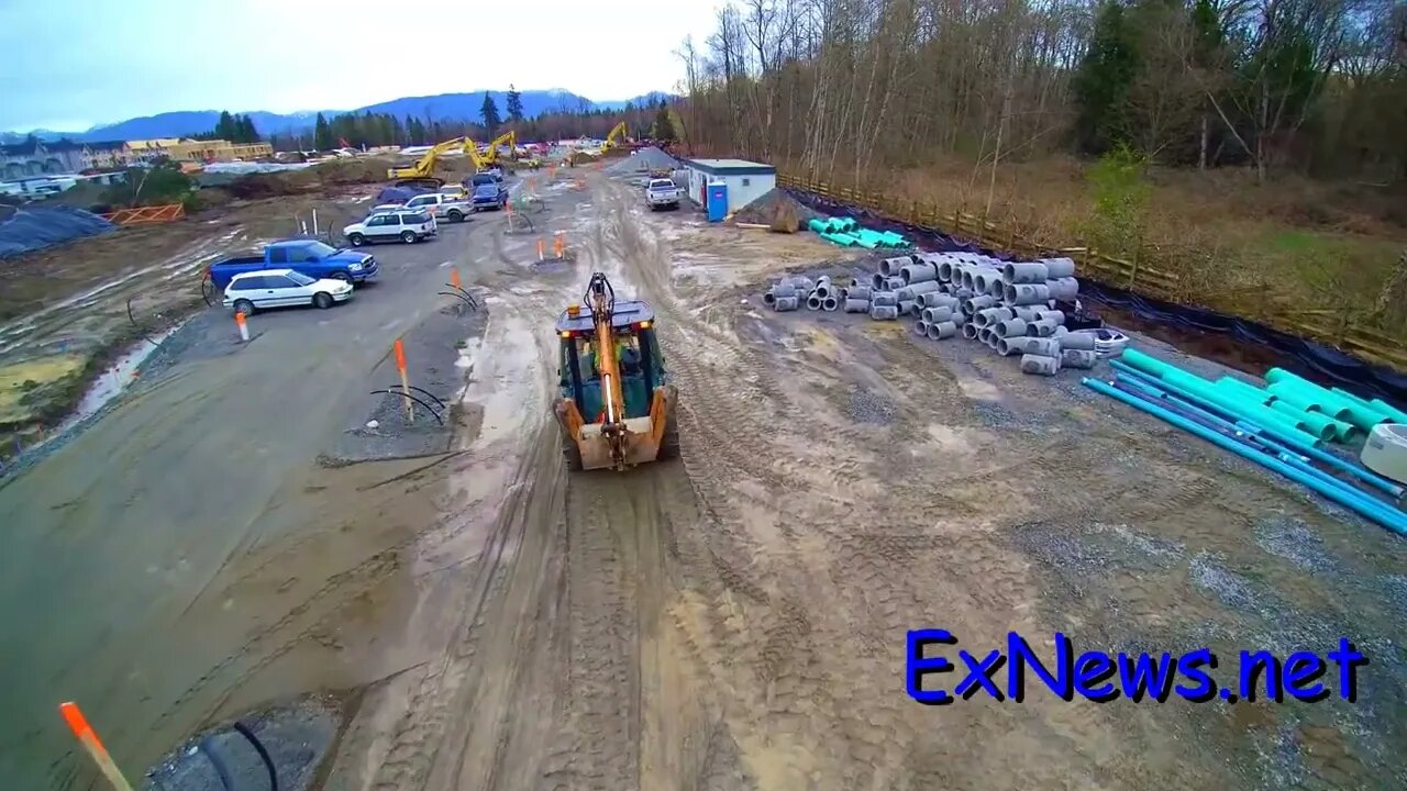 Langley Townhouse Construction Land Preparation