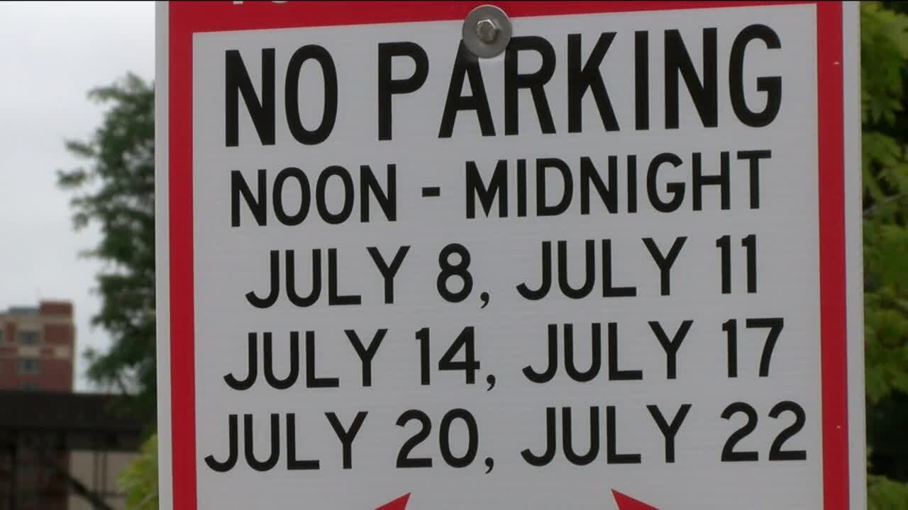 Parking restrictions, street closures in place for NBA Finals