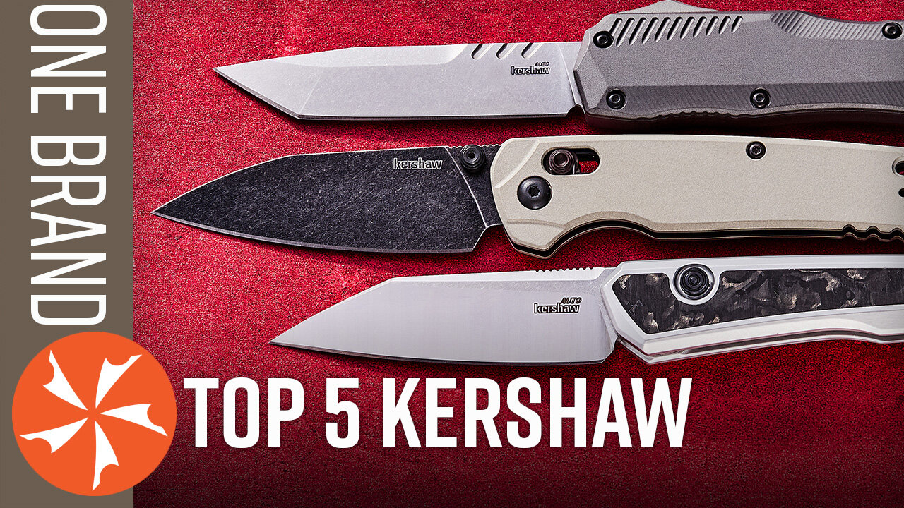 Top 5 Kershaw Knives - One Brand Collection Challenge