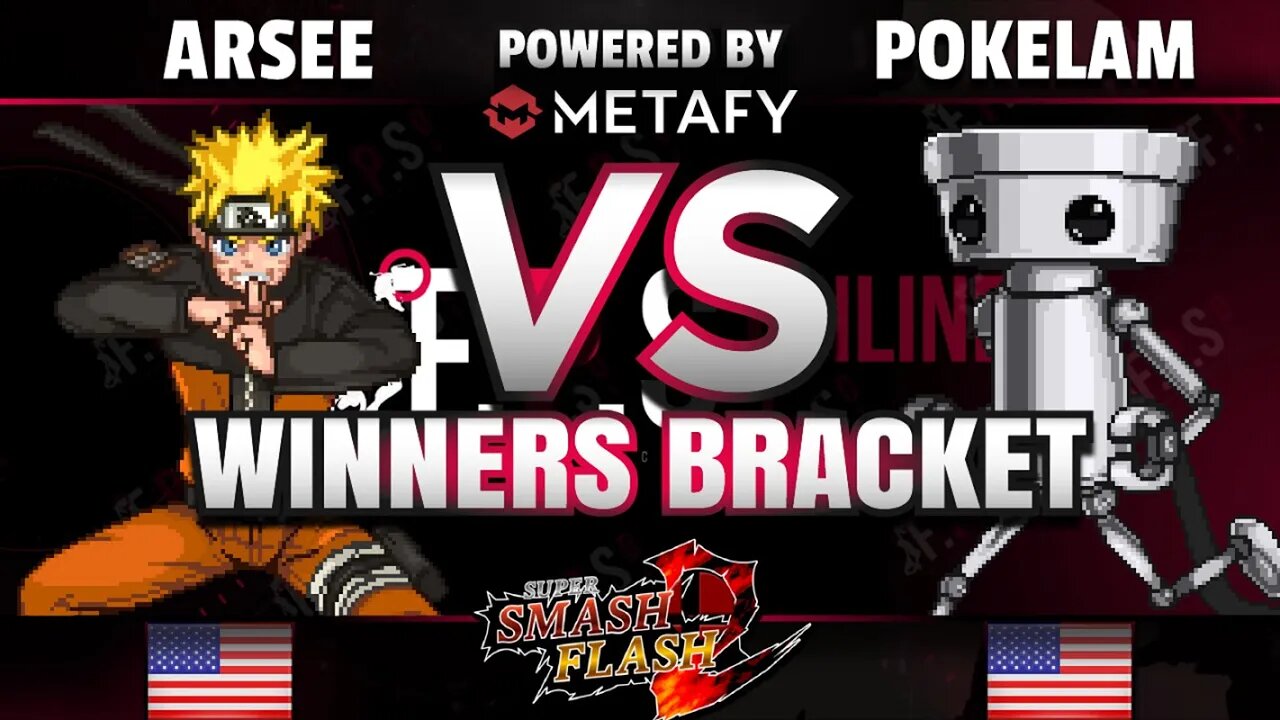 FPS4 Online - Arsee (Naruto) vs. GRNT | TE | Pokelam (Chibi Robo) - SSF2 Winners Bracket