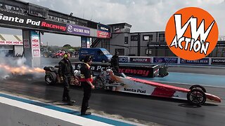 VW ACTION Drag Racing - RWYB, CRAZY Diesel & Front Wheel Drive, Gassers, Classic VW, VAG & Jet Cars