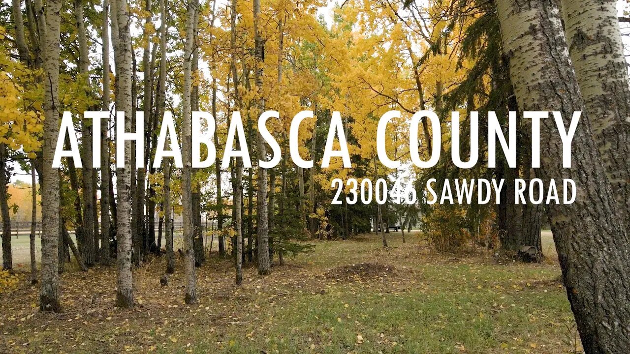 230046 Sawdy Road Athabasca County