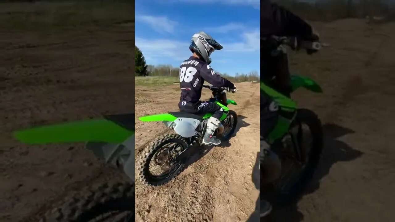 Raw KX250 Two Stroke Sound