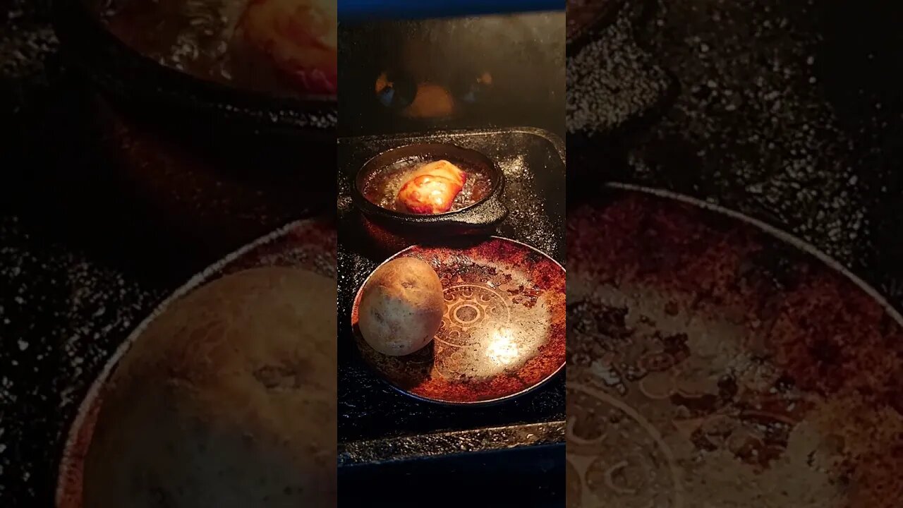 now she's cooking and almost ready for eating 😋 enjoy