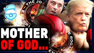 Joe Rogan CONFIRMS Donald Trump Friday!!! The Left Is Having A MASSIVE Meltdown! JRE Podcast!