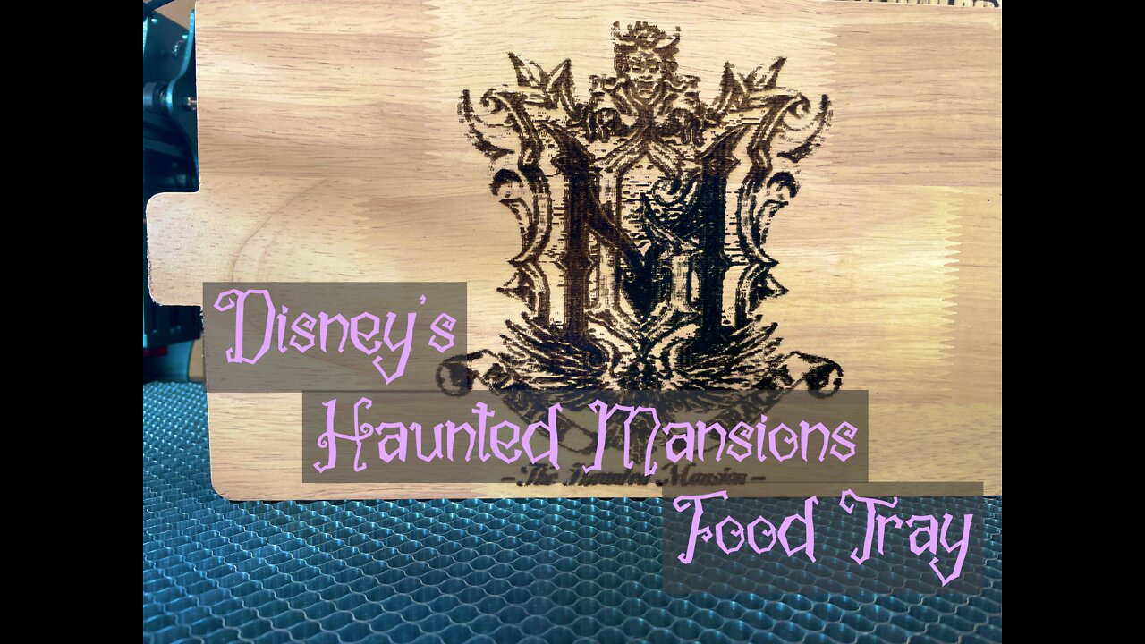 DIY Disney's Haunted Mansion Food Tray