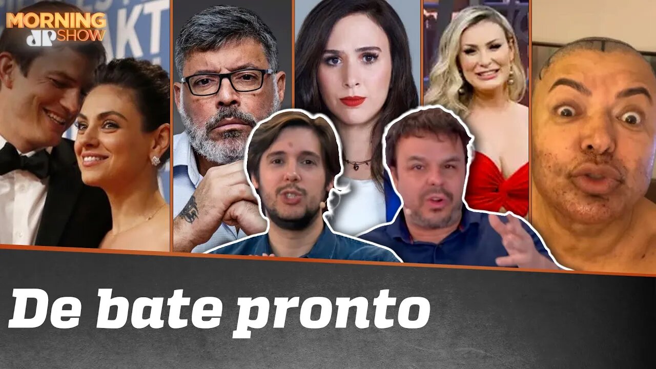 DE BATE PRONTO: CELEBRIDADES AMERICANAS, FROTA SOBRE CACHÊ PORNÔ, TATÁ X URACH, E DAVID BRAZIL