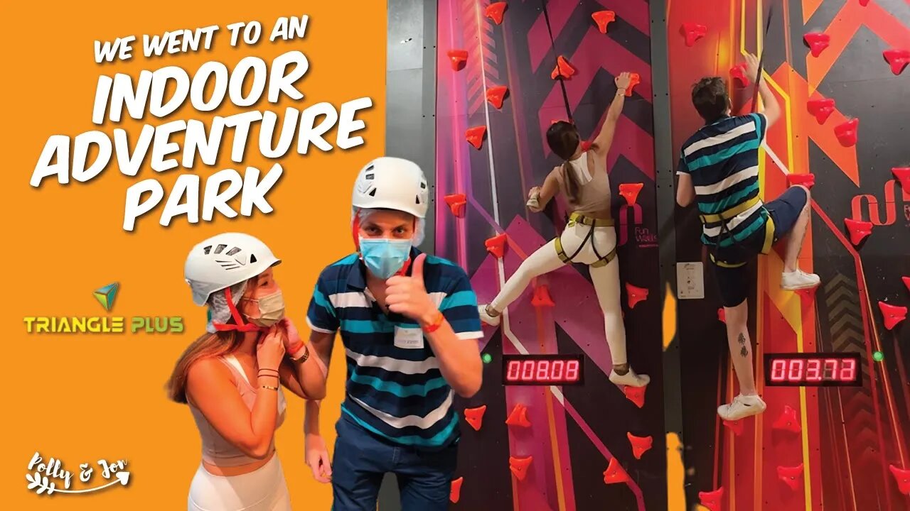 A break from adult life - Indoor park in Hong Kong Triangle Plus