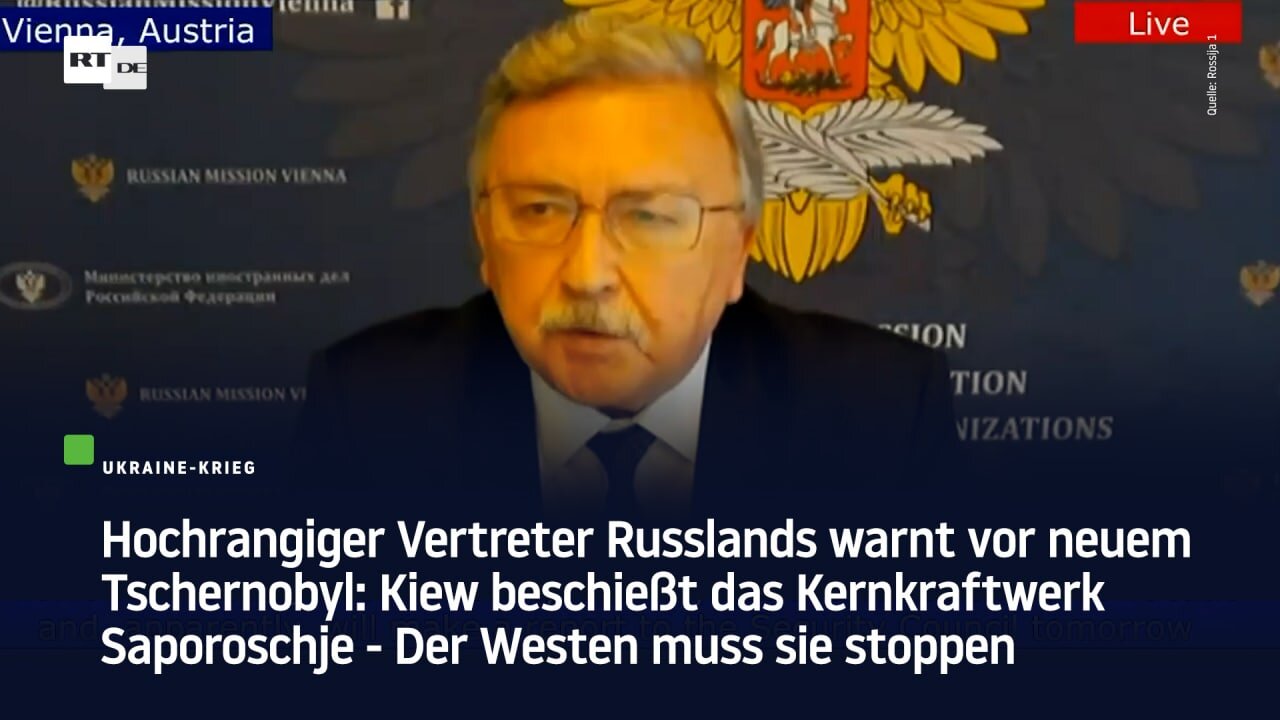 Warnung vor neuem Tschernobyl: Kiew beschießt AKW Saporoschje – Der Westen muss sie stoppen