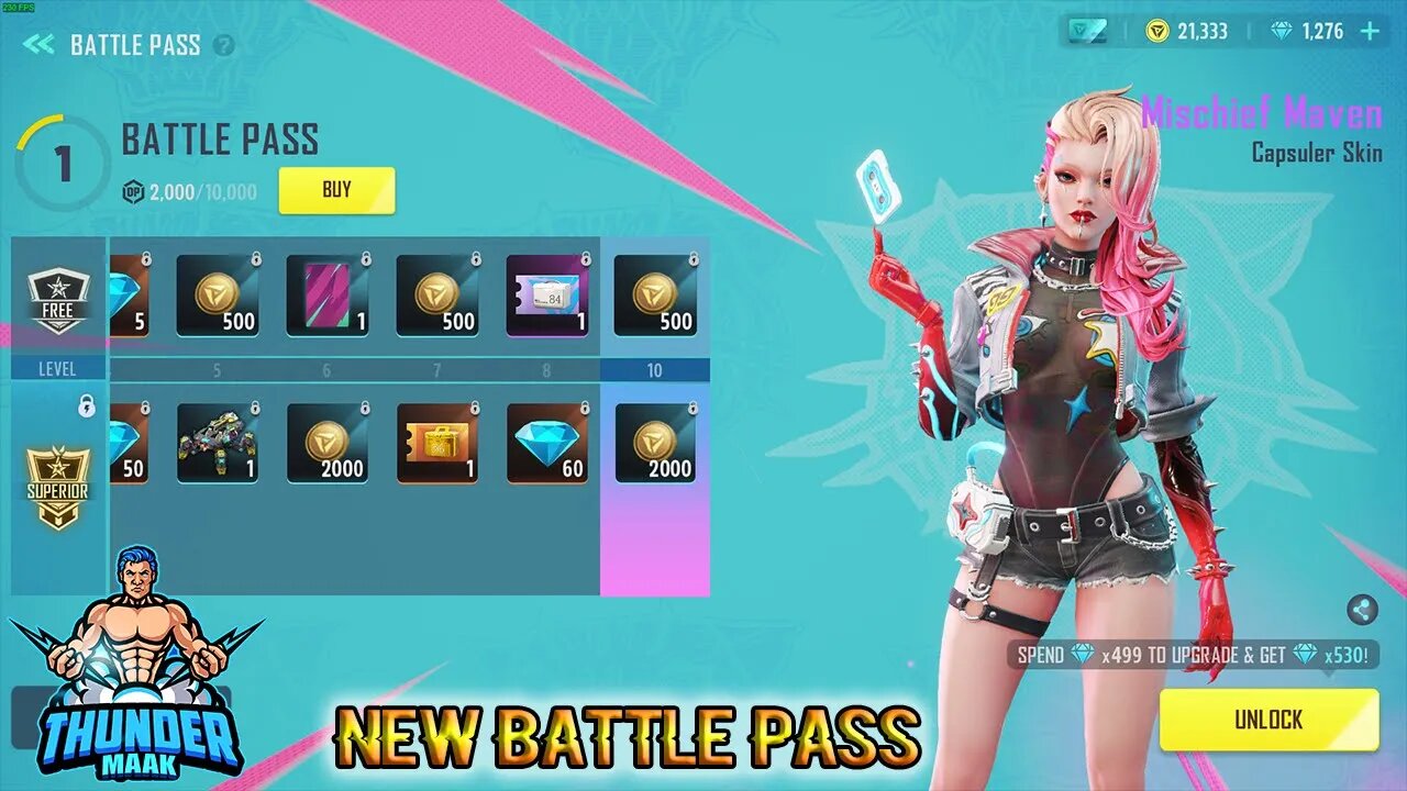 Farlight 84 Season 12 New Battle Pass - Guerilla Gallery is Here | #Farlight84