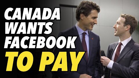 Canada LIKES Australia. Facebook needs to pay for Canadian media content