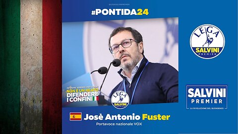 🔴 José Antonio Fúster - #Pontida #Pontida2024