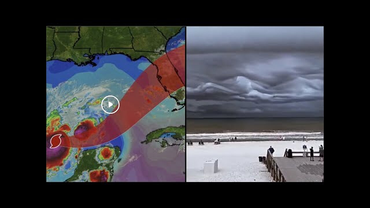 DOES THIS LOOK NORMAL TO YOU? THERE IS NOTHING NATURAL ABOUT THESE STRANGE WEATHER EVENTS!