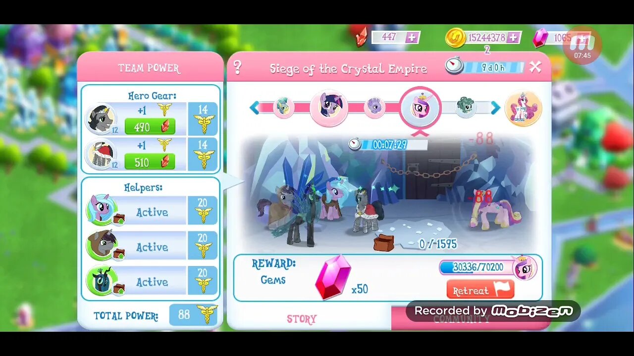 Seige of the Crystal Empire pt 5 / The Element of Love is broken / or is it?