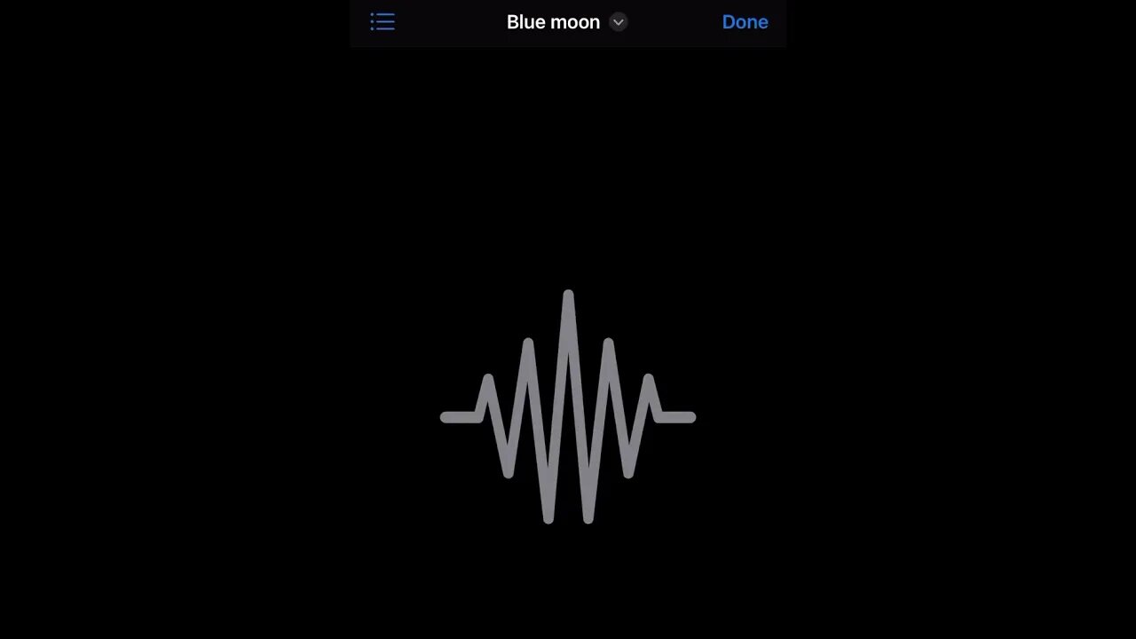 Blue moon