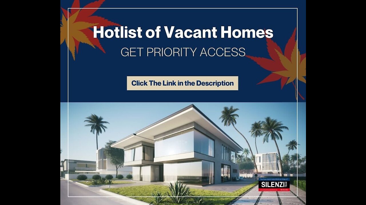 ⭐Hotlist of Vacant Homes in HAMILTON⭐